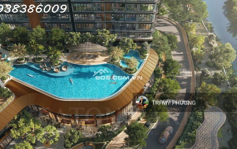 Eaton Park - bán căn 2PN - chỉ 3 tỷ 545 công chứng ngay - view pháo hoa Q1 - Tháp A5.1x.07